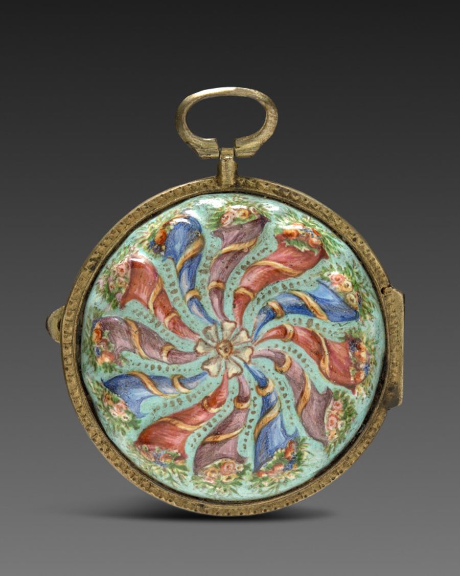Montre en argent et laiton, Consulat
