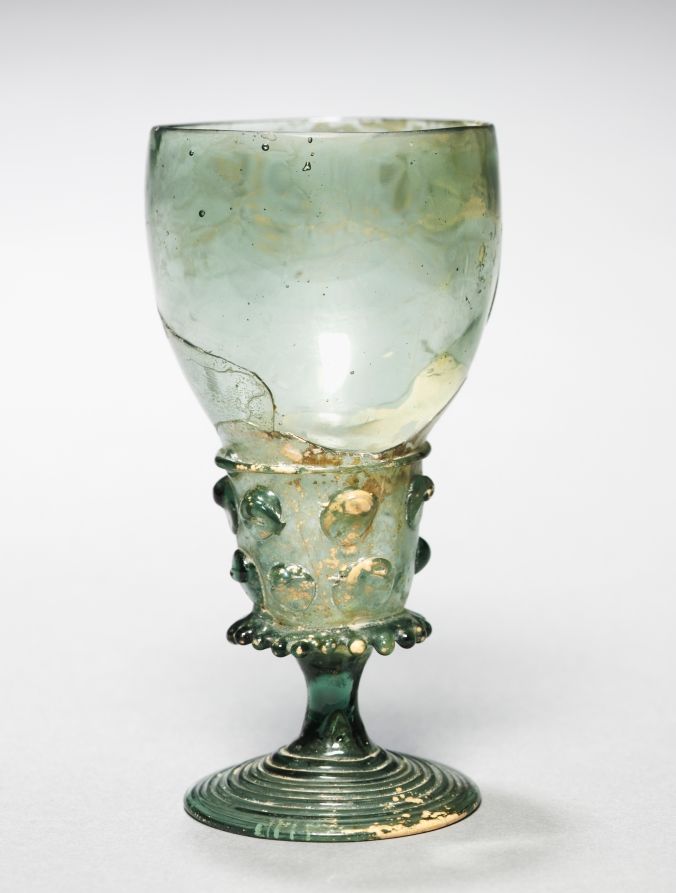 Verre à pied en verre, Renaissance