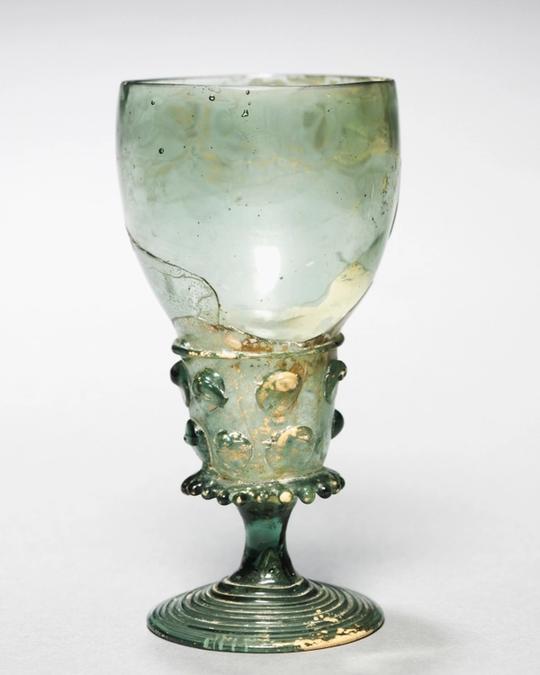 Verre à pied en verre, Renaissance