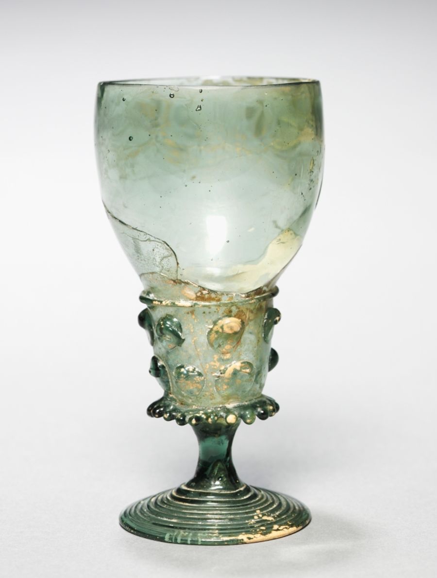 Verre à pied en verre, Renaissance