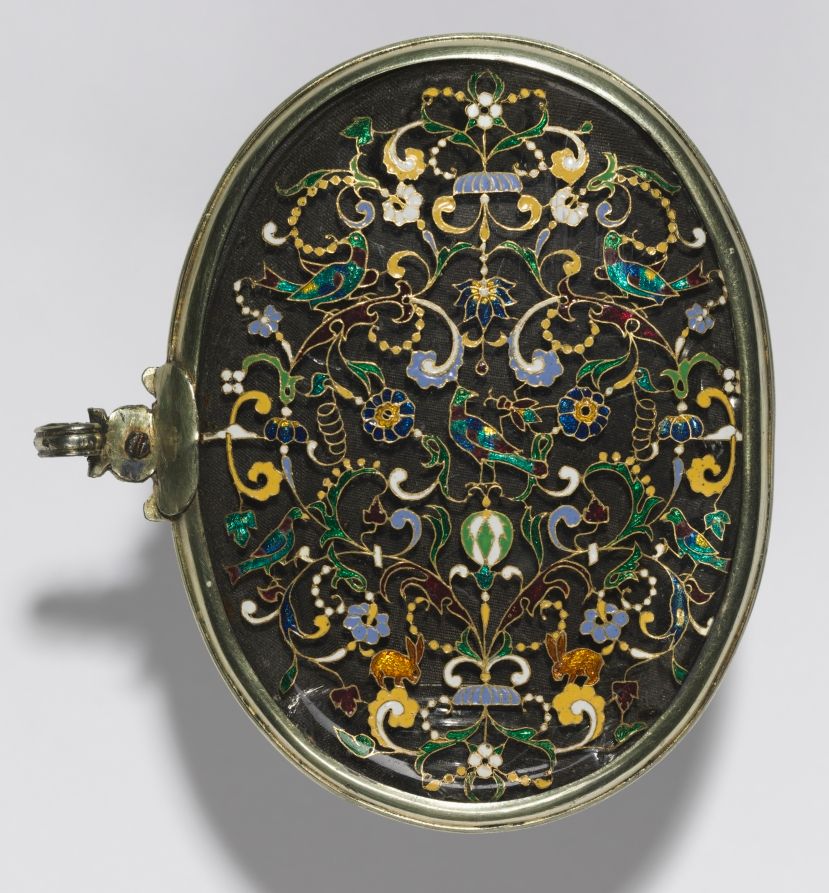 Miroir en cristal et verre, Renaissance