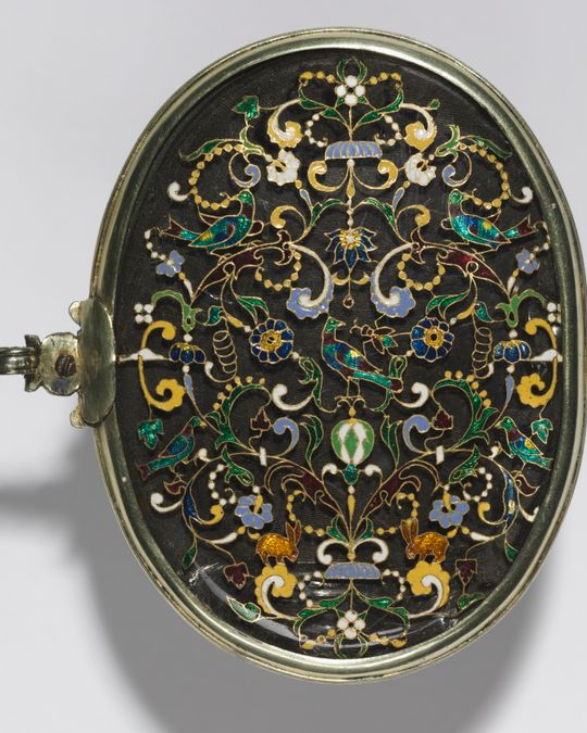 Miroir en cristal et verre, Renaissance