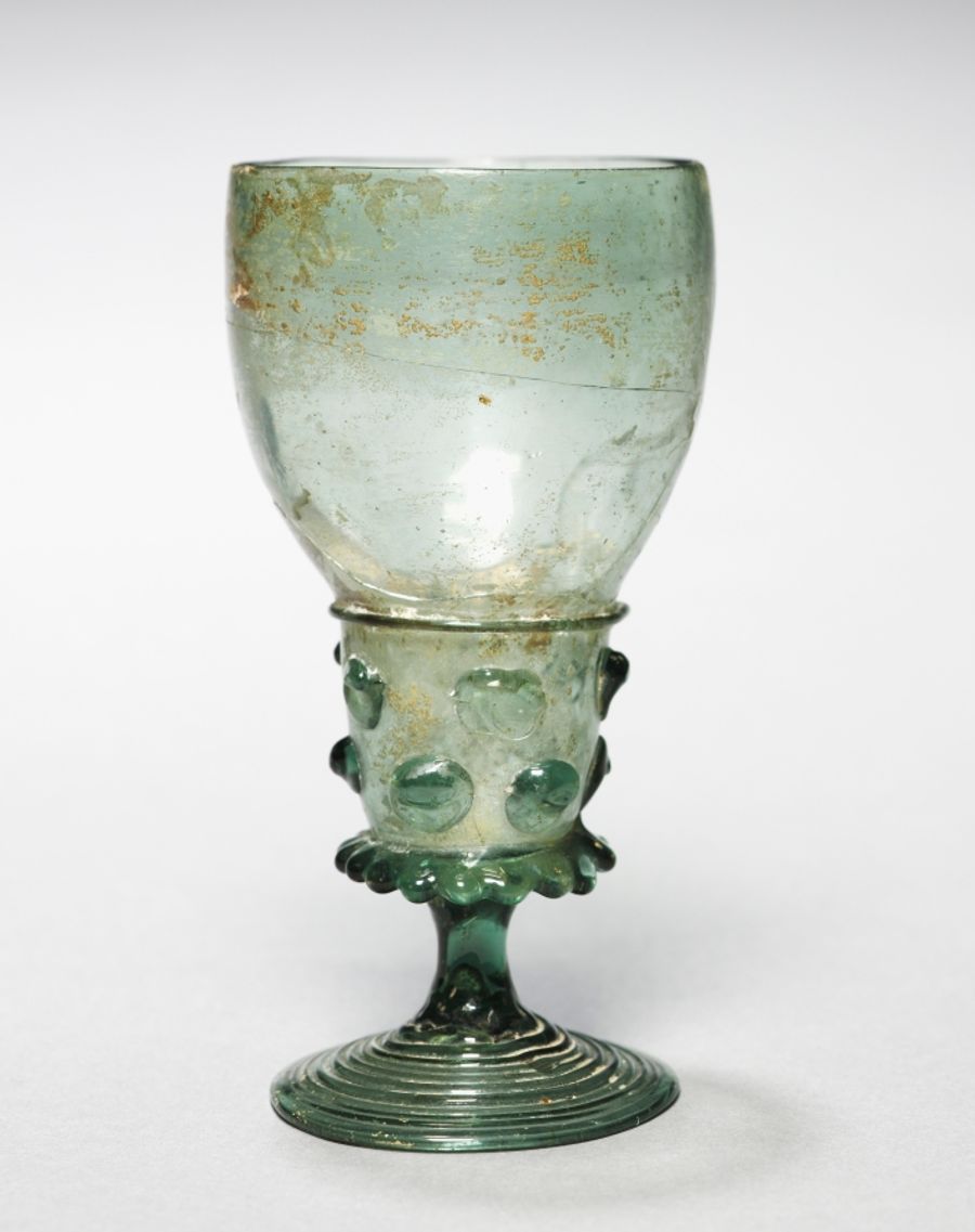 Verre à pied en verre, Renaissance