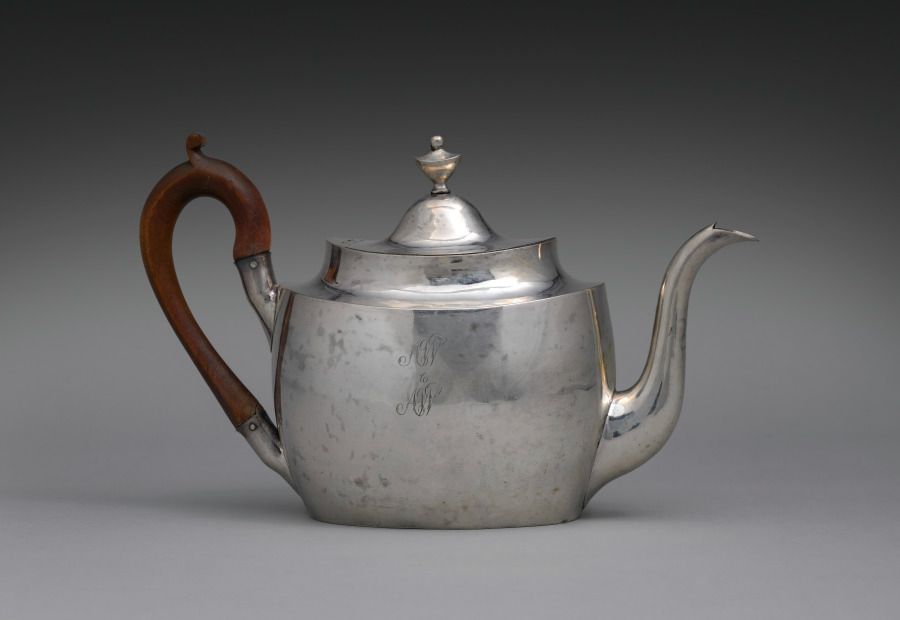 Théière en argent, Consulat