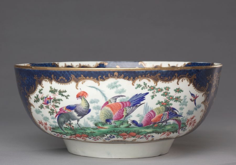 Cadre en porcelaine, XVIIIe siècle