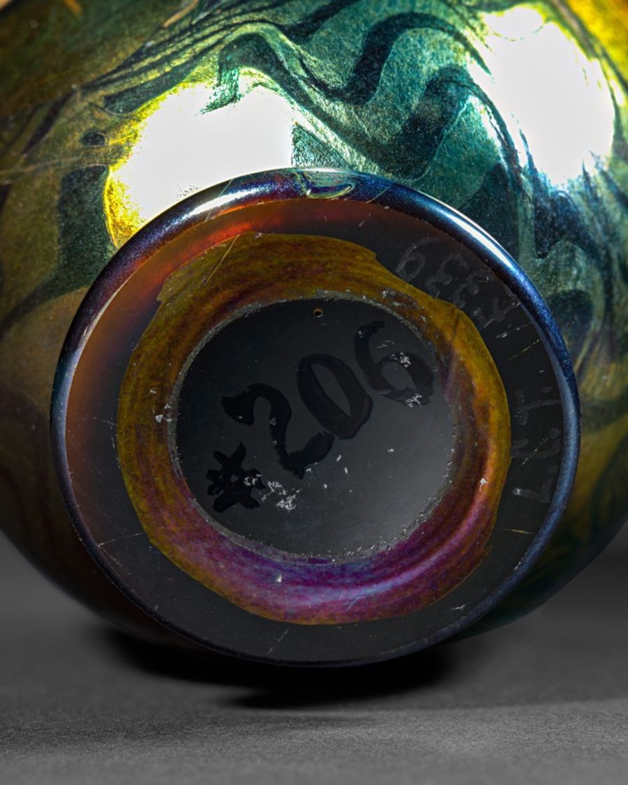Vase en verre, Art nouveau