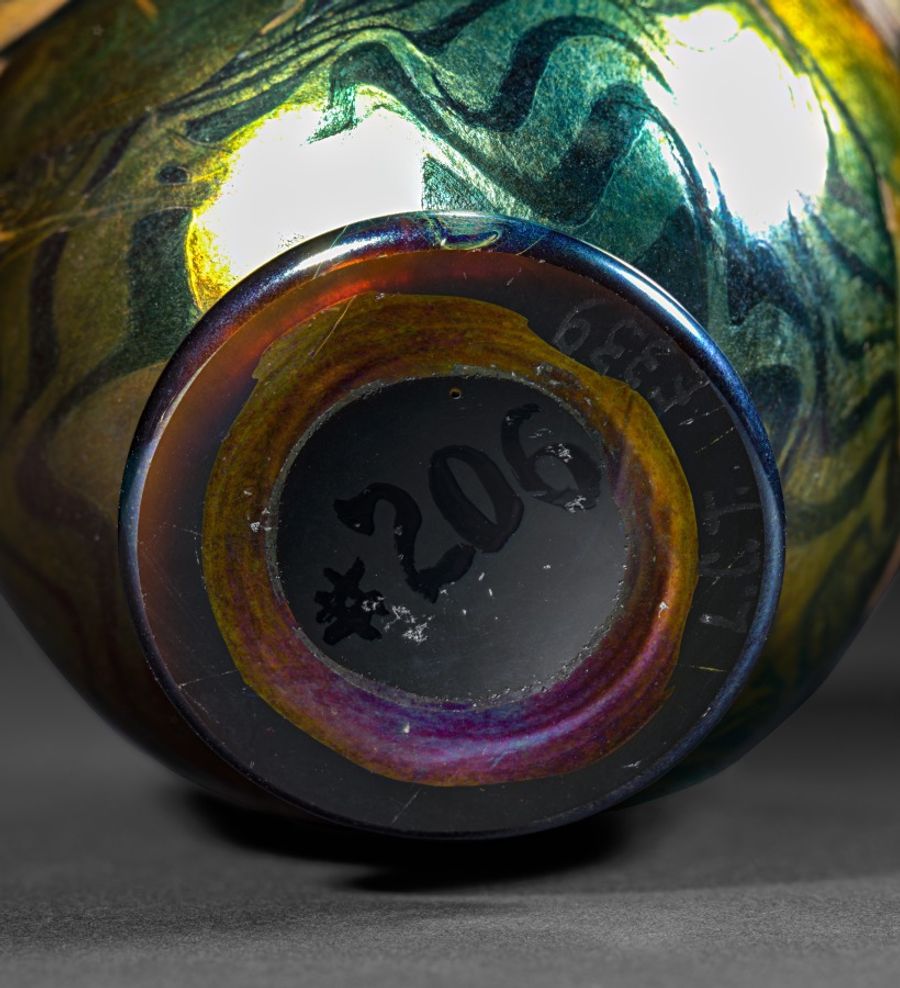 Vase en verre, Art nouveau