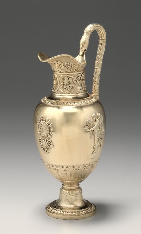Aiguière en argent, Restauration