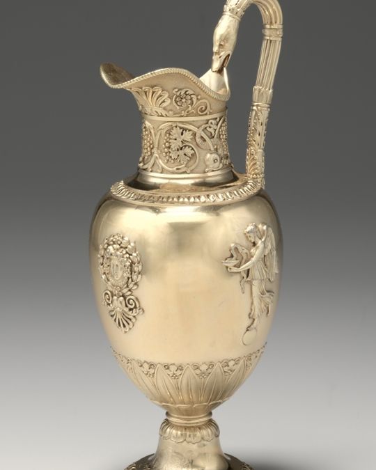 Aiguière en argent, Restauration