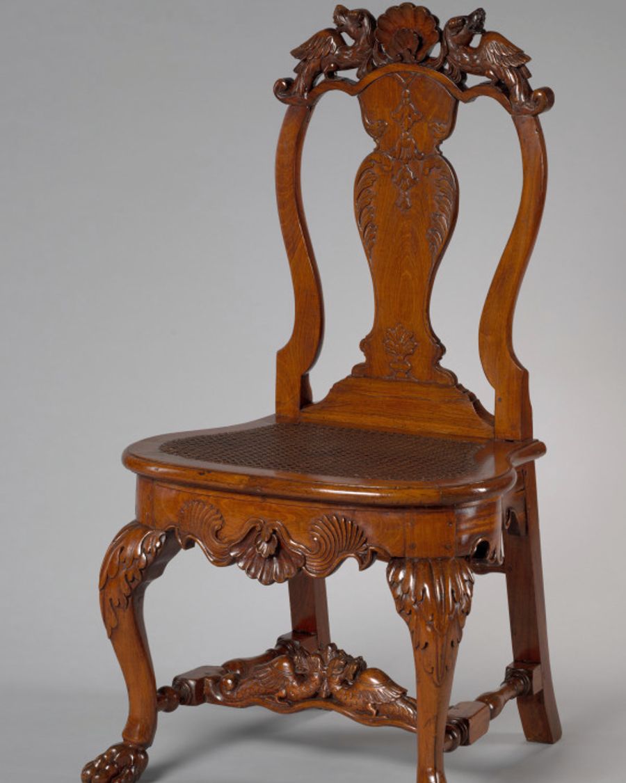 Chaise en palissandre, XVIIIe siècle