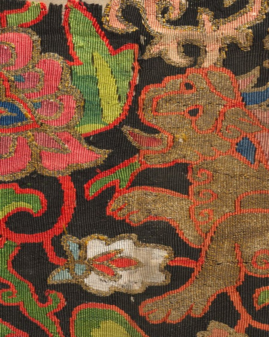 Tapisserie en soie, Moyen Âge