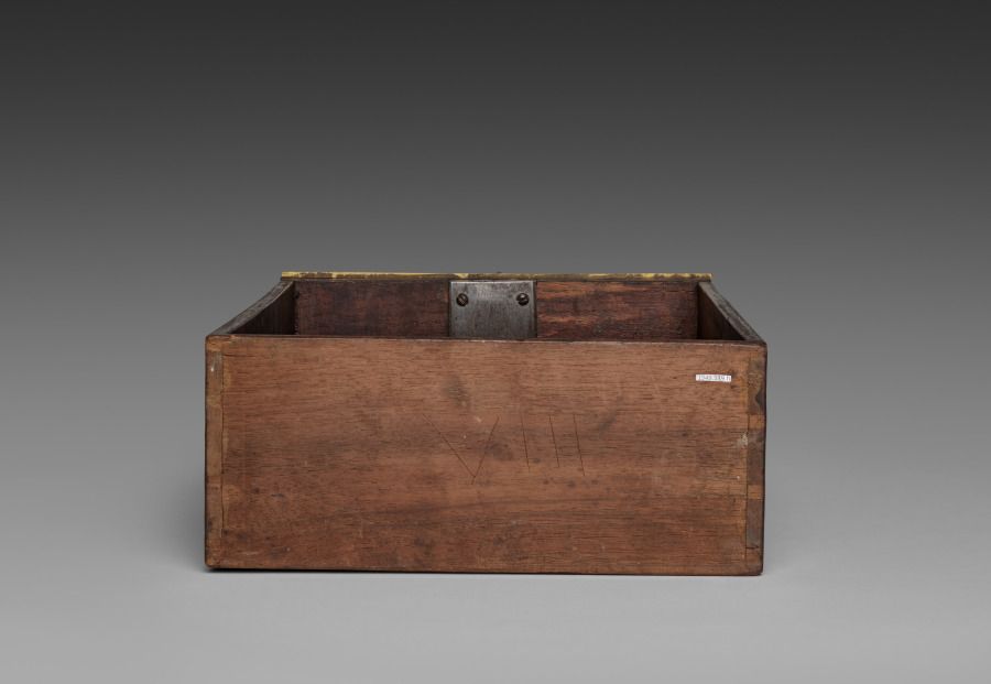 Cabinet en ébène et placage, Louis XIV