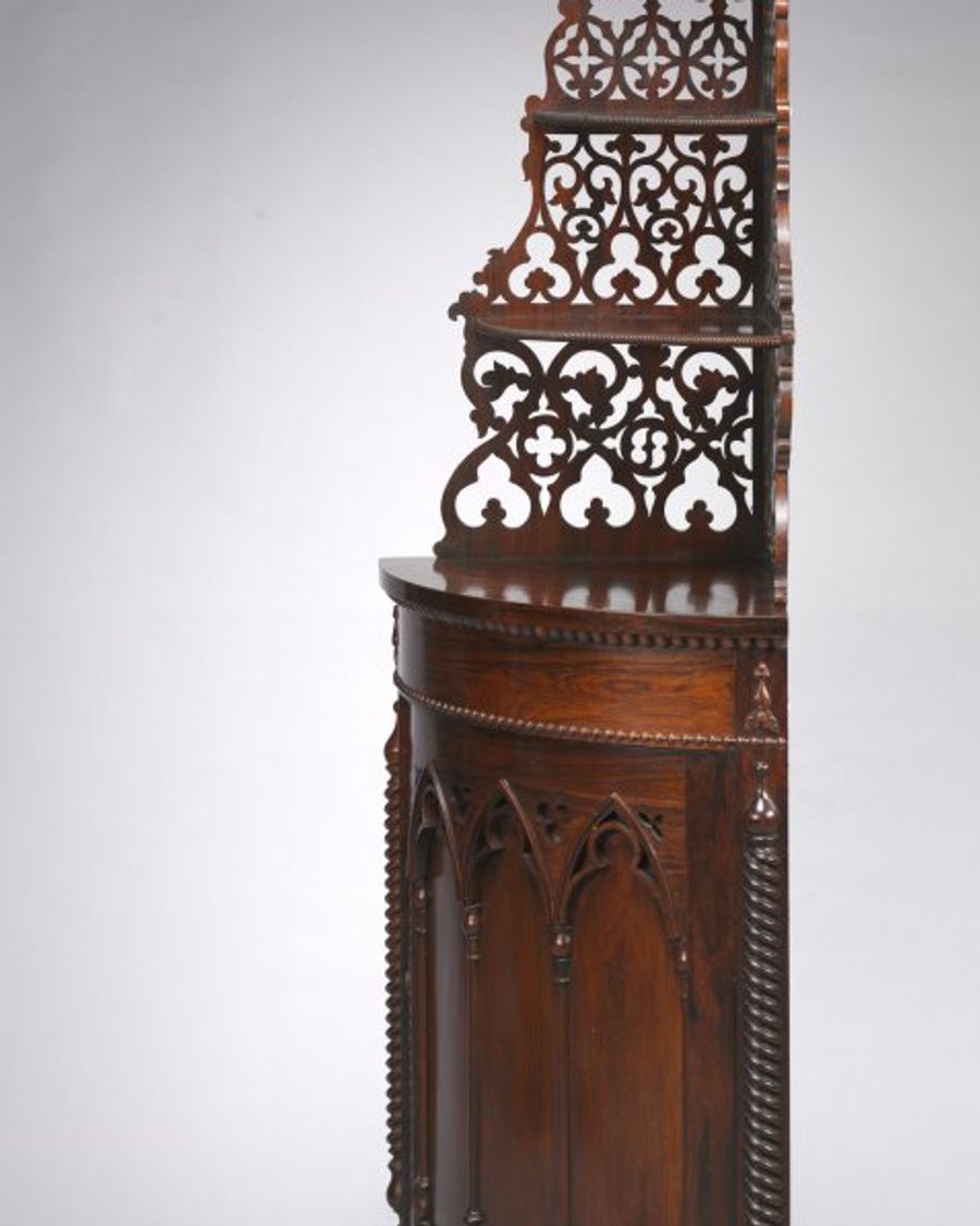 Cabinet en palissandre, Louis-Philippe