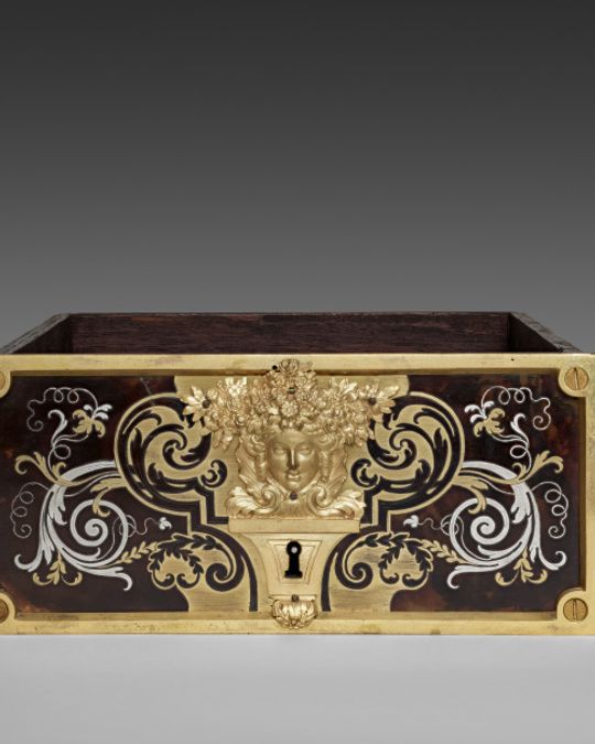 Cabinet en ébène et placage, Louis XIV