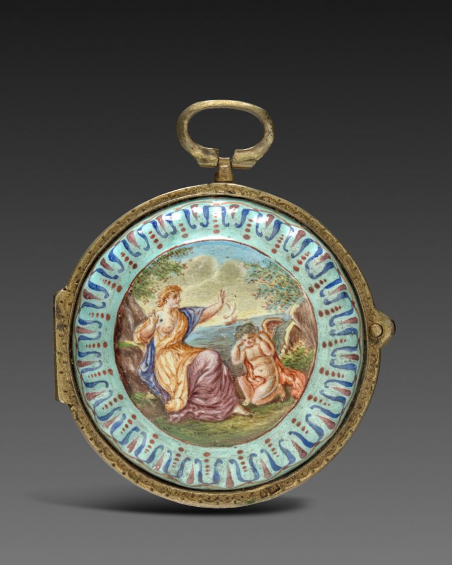 Montre en argent et laiton, Consulat