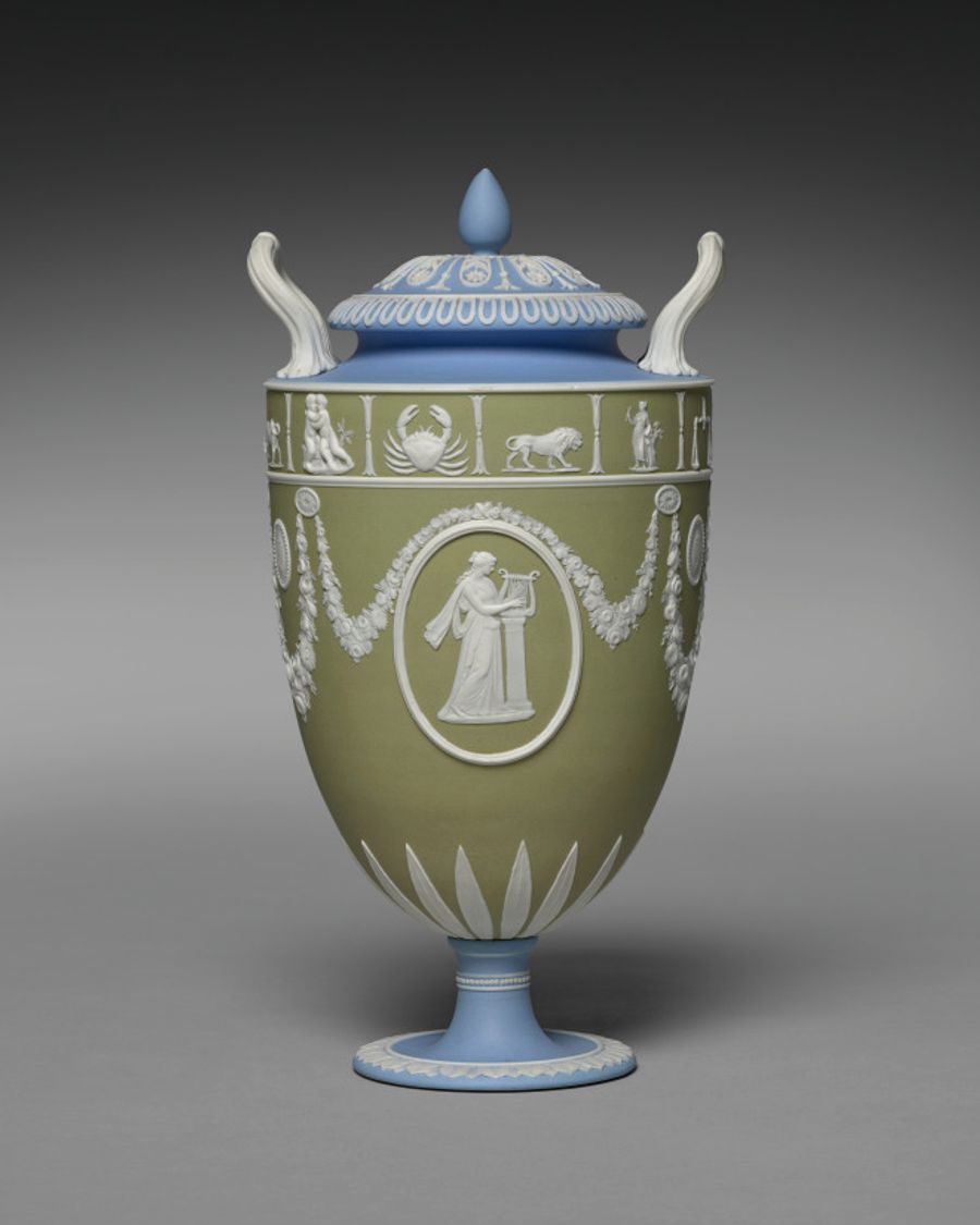 Vase en porcelaine, XIXe siècle