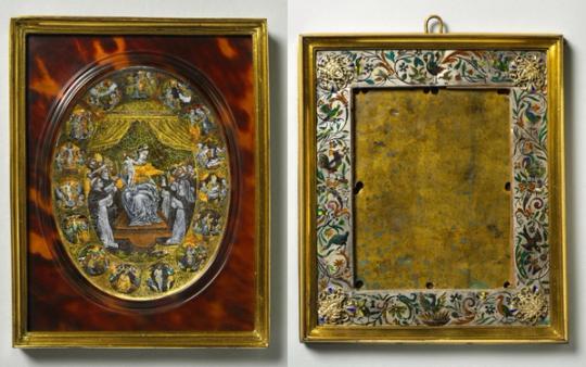 Cadre en cuivre, Renaissance