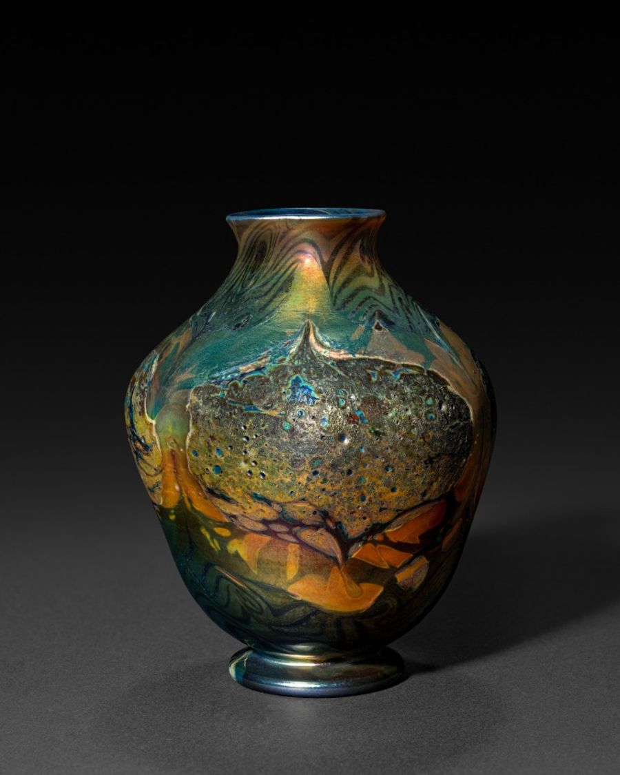 Vase en verre, Art nouveau