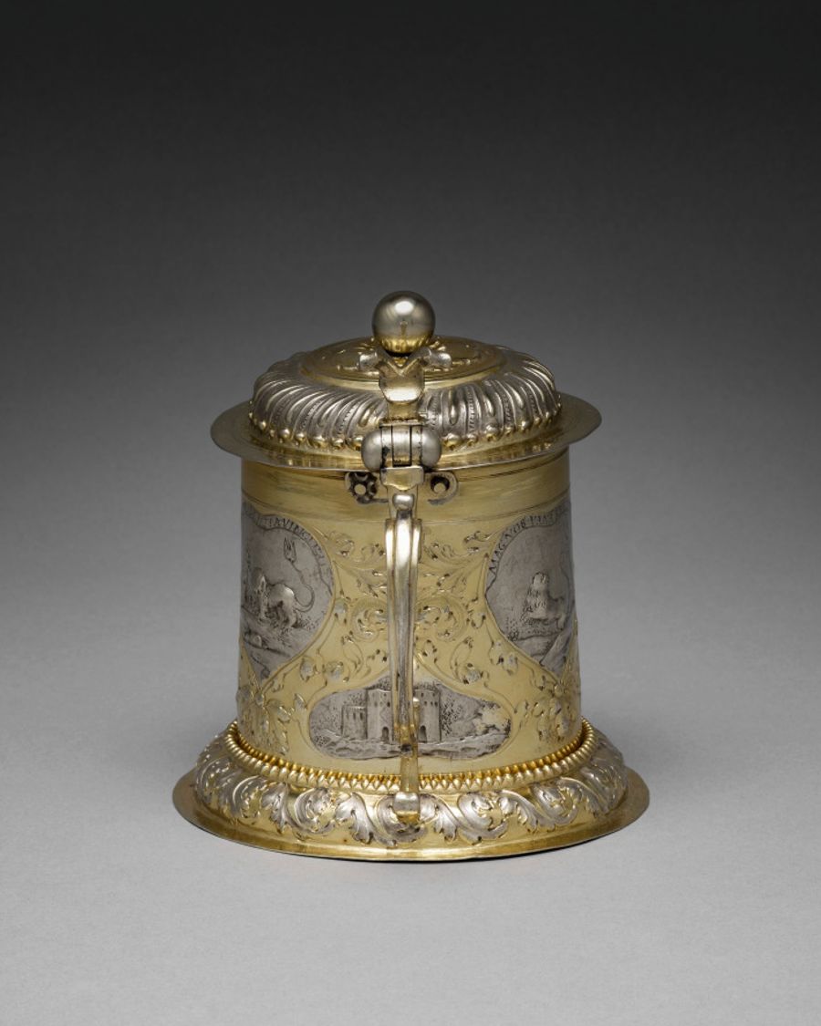 Chope en argent, XVIIe siècle