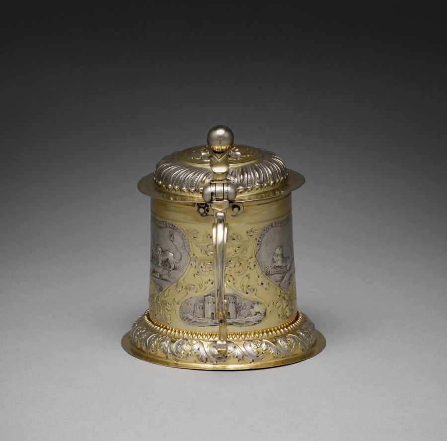 Chope en argent, XVIIe siècle