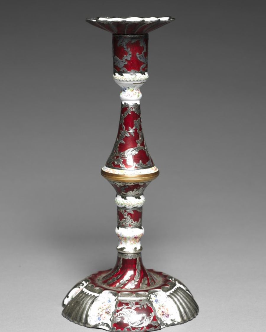 Bougeoir en laiton, Napoléon III