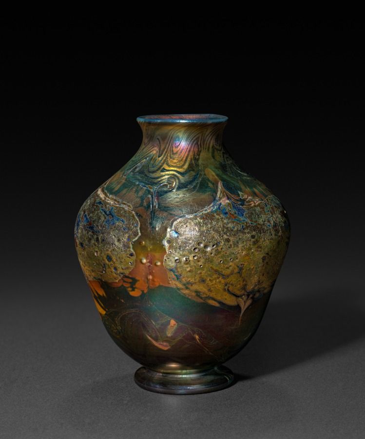 Vase en verre, Art nouveau