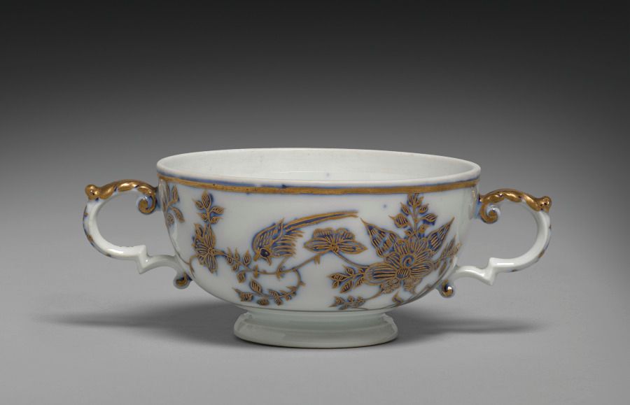 Coupe en porcelaine, XVIIIe siècle
