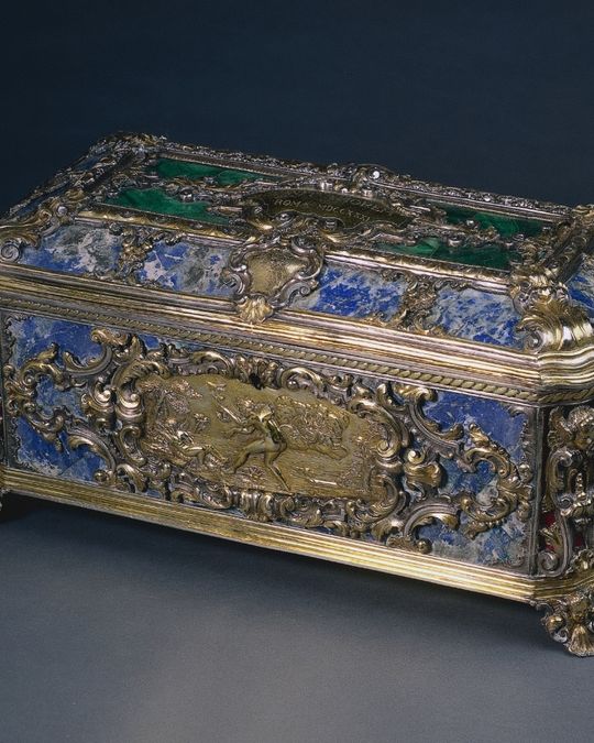 Coffret en argent, XVIIIe siècle