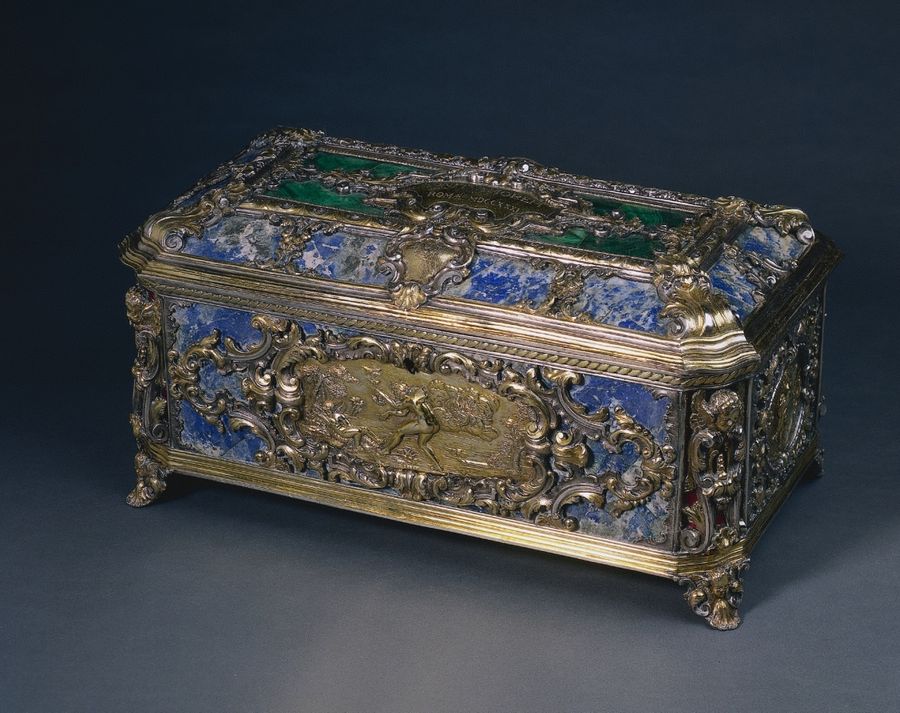 Coffret en argent, XVIIIe siècle