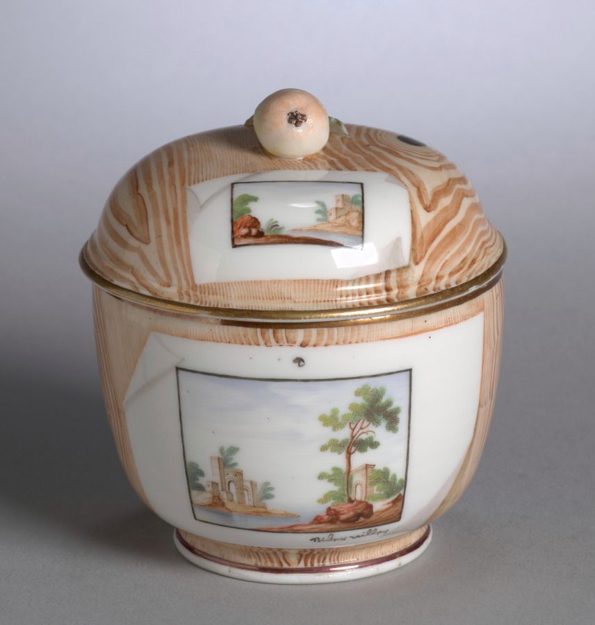 Coupe en porcelaine, Louis XVI