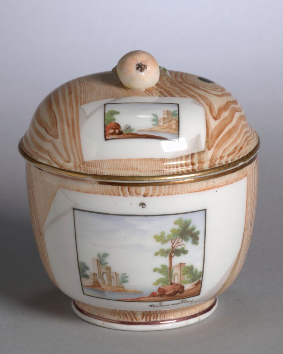 Coupe en porcelaine, Louis XVI