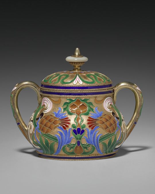 Coupe en argent, Art nouveau