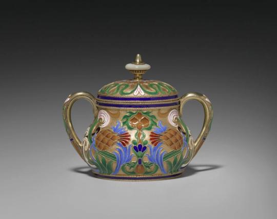 Coupe en argent, Art nouveau