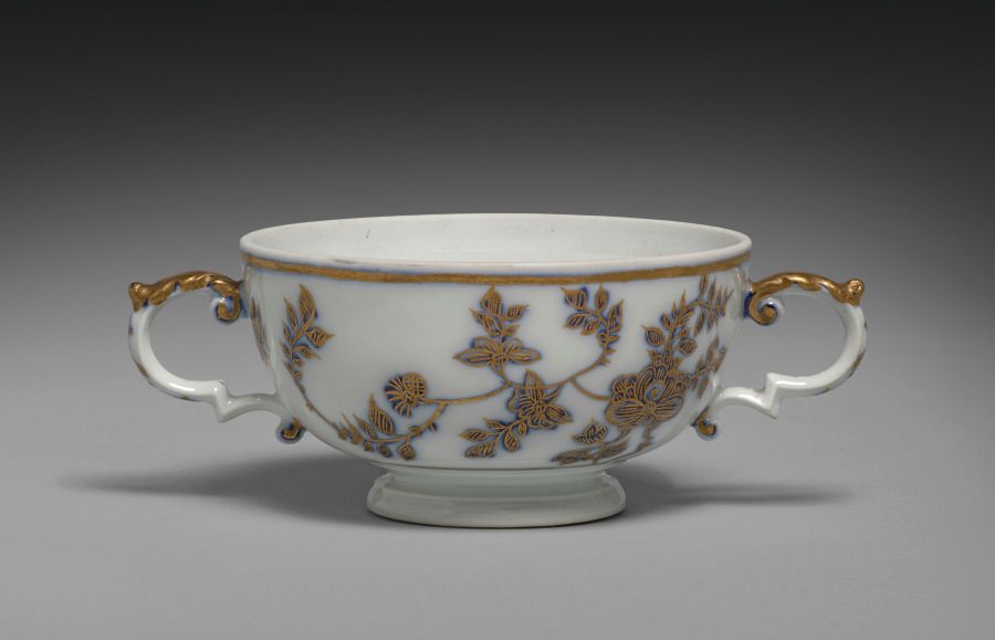 Coupe en porcelaine, XVIIIe siècle