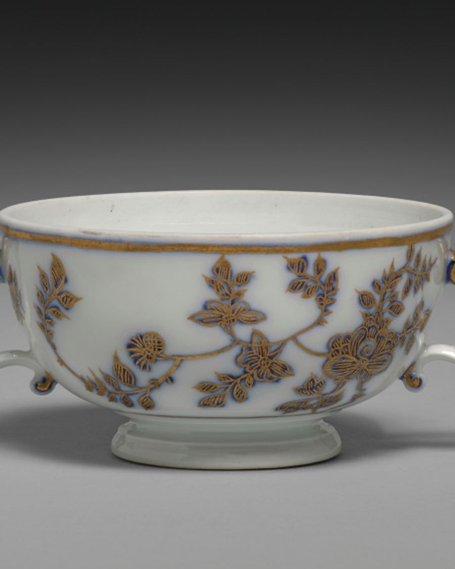 Coupe en porcelaine, XVIIIe siècle