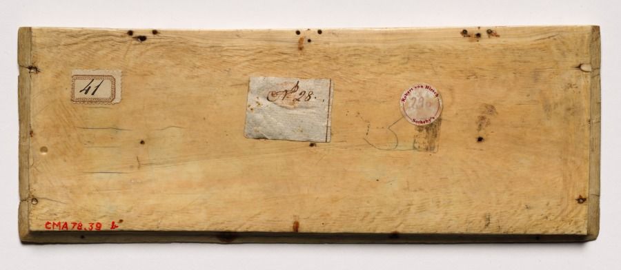 Coffret en placage, Moyen Âge
