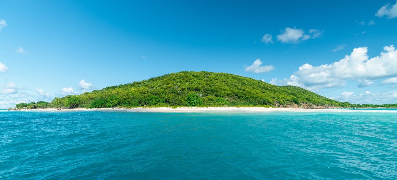 Buck Island in the Virgin Islands