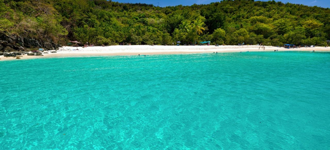 Hawksnest Bay Beach, St John