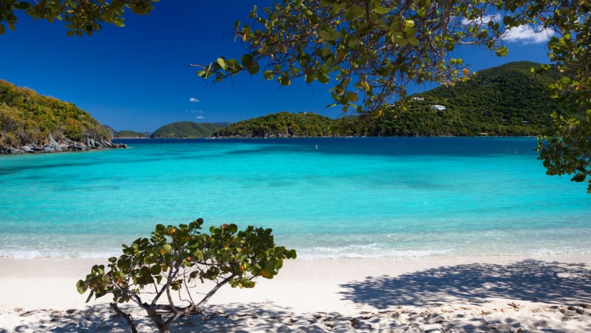 Hawksnest beach, Caneel Bay, St John