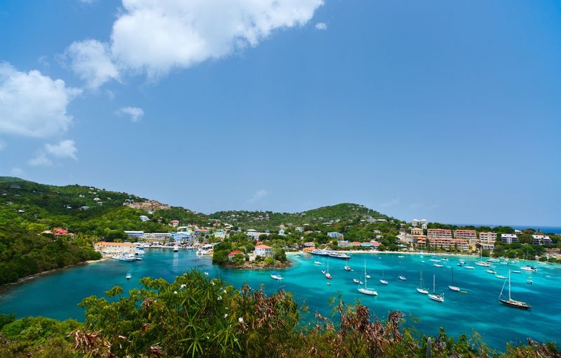 Cruz Bay Panorama, USVI