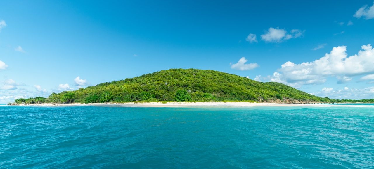 Buck Island in the Virgin Islands