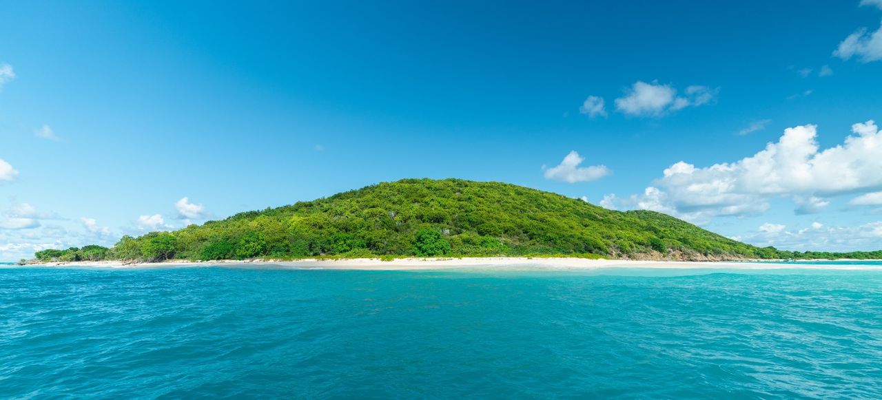Buck Island in the Virgin Islands