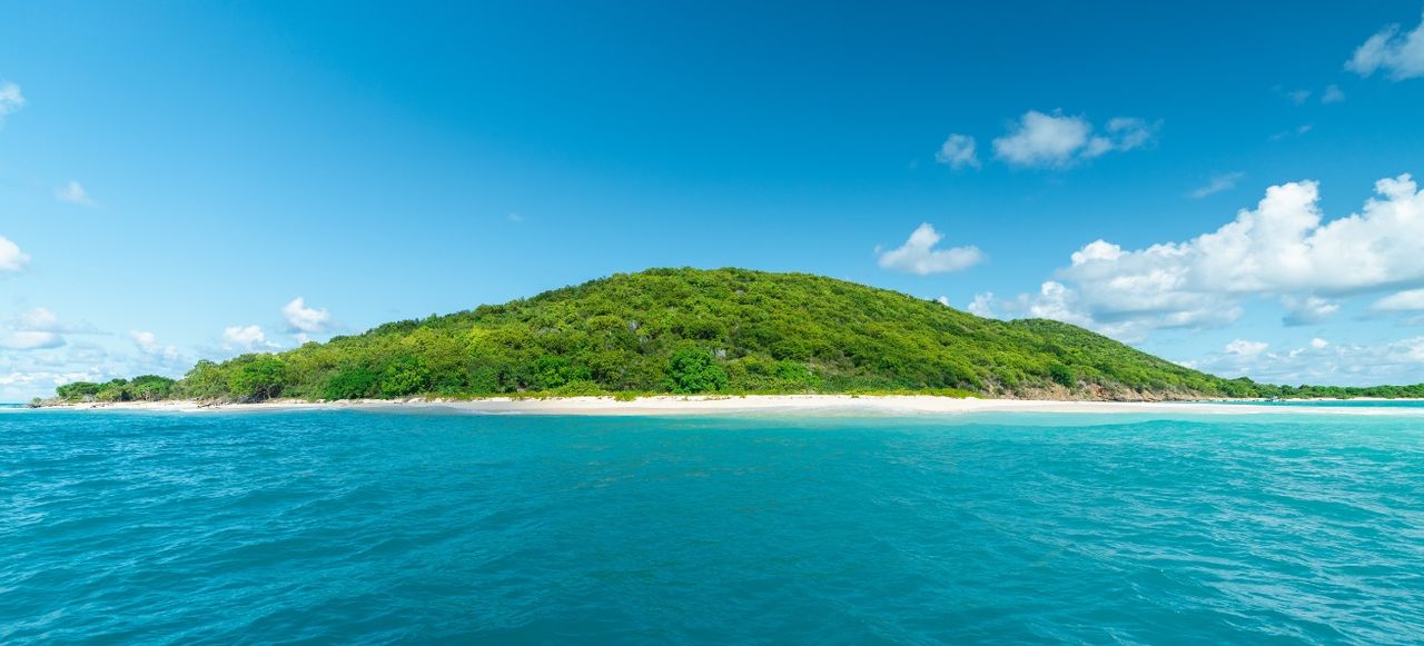 Buck Island in the Virgin Islands