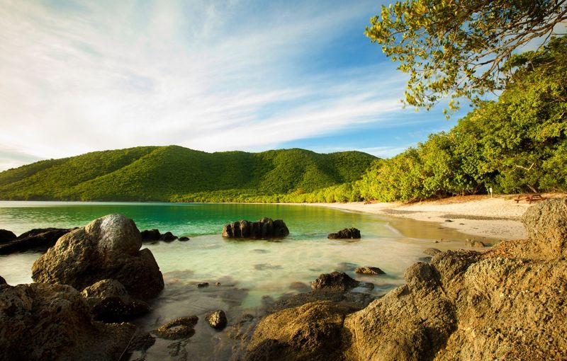 Late afternoon at Francis Bay Beach, St.John, US Virgin Islands
