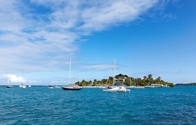 Pleasure Boats, Christiansted Harbor, St. Croix, US Islands