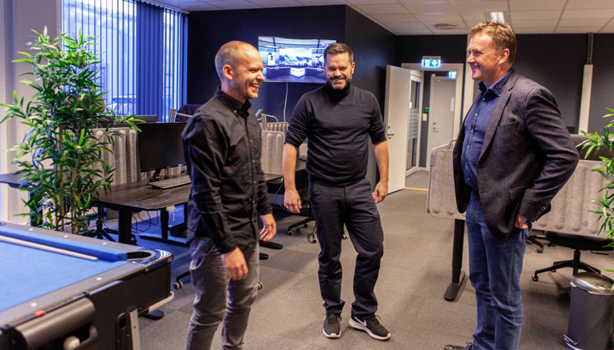 Bilde av Per Nestor Warp, Stian Davidsen og Peter Thomsen