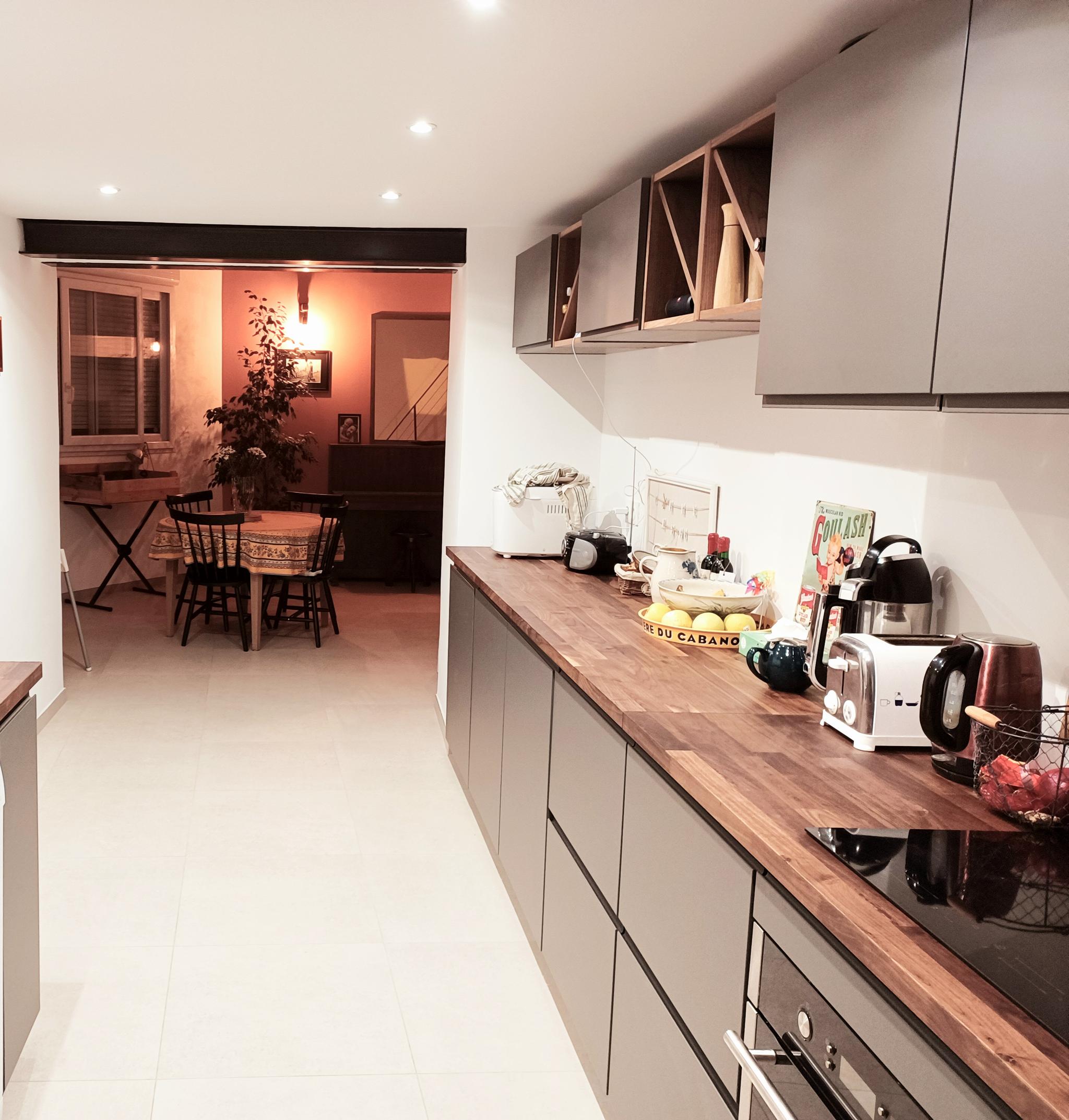 Cuisine refaite à neuf d'une maison typique marseillaise