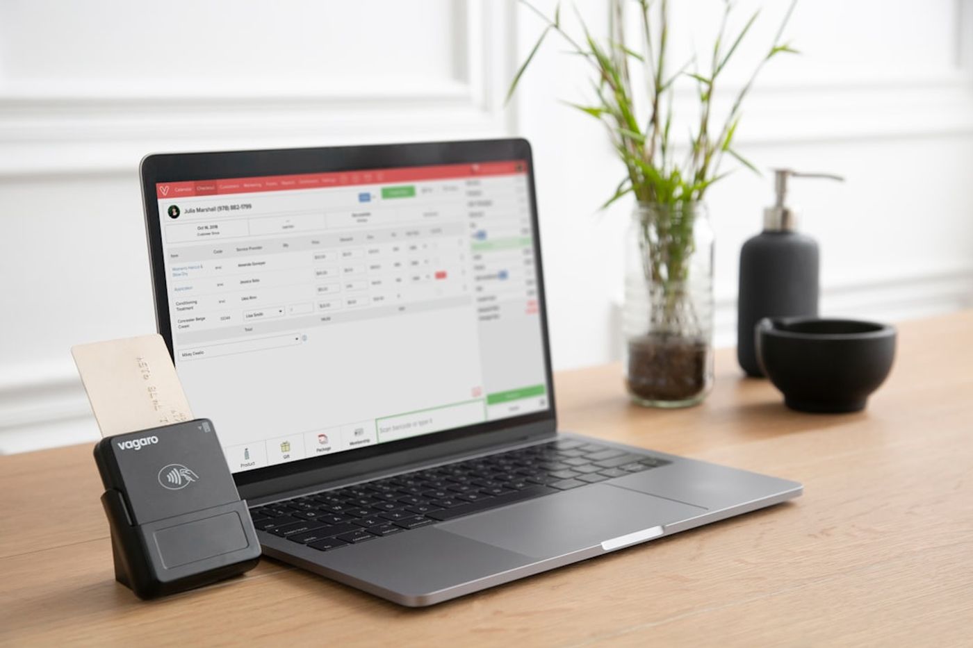 Scorecard checklist on a desk with laptop and analytics notes