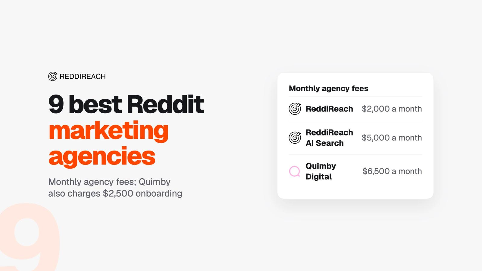 Reddit Marketing Agencies: 9 Best Agencies Compared