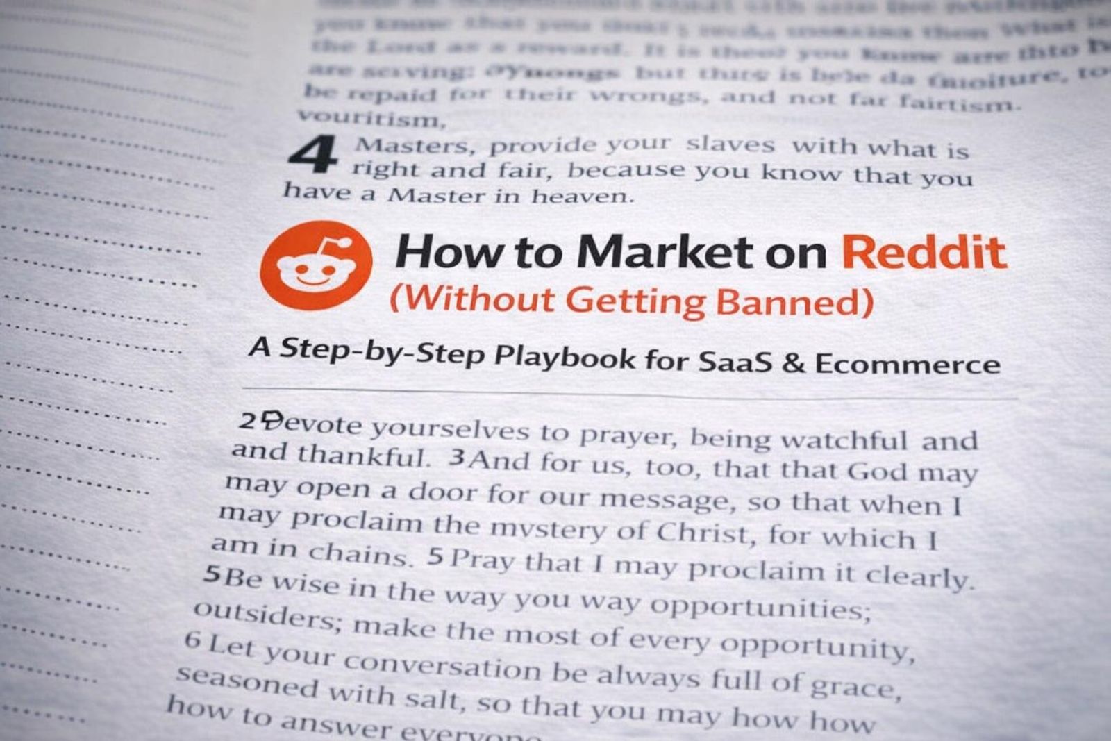 How to Market on Reddit Without Getting Banned